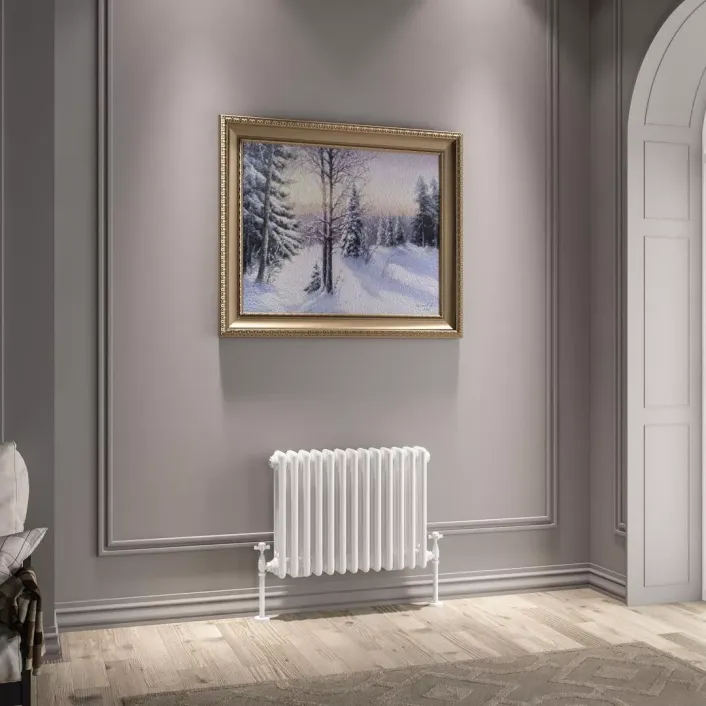 Eastbrook Imperia 3 Column Radiator 450 x 605mm Gloss White