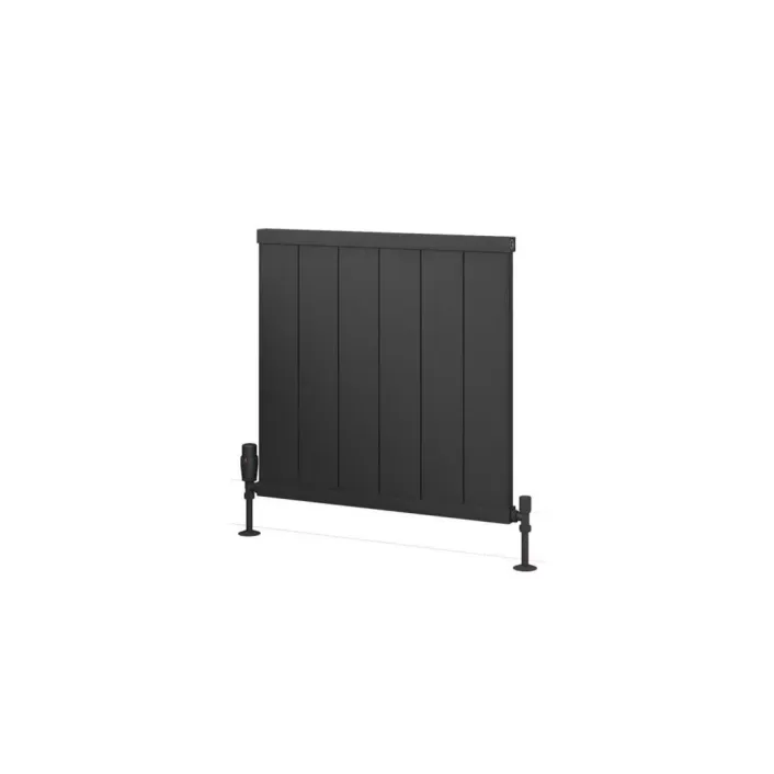 Eastbrook Kingswood Slimline 600 x 610 Aluminium Radiator Matt Anthracite