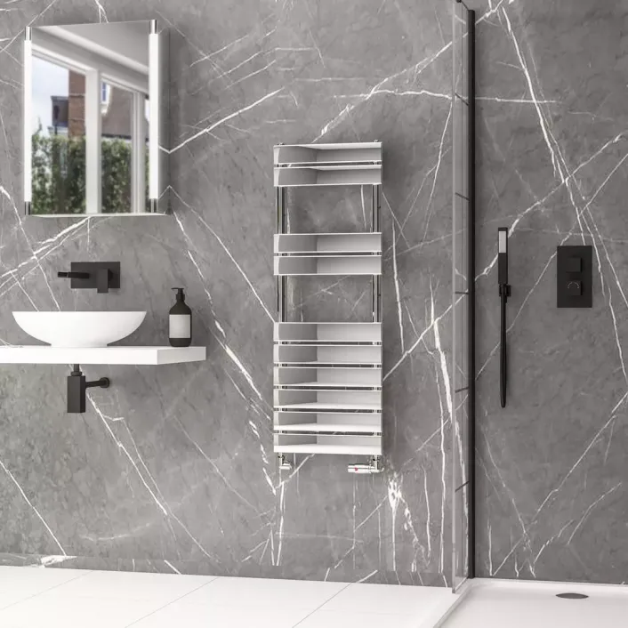 Eastbrook Addington II Towel Rail 1110 x 400 Type10 Chrome