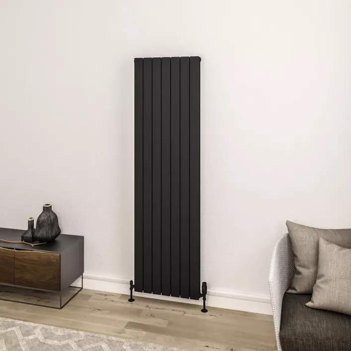 Eastbrook Addington II Radiator 1800 x 522 Type20 Matt Black