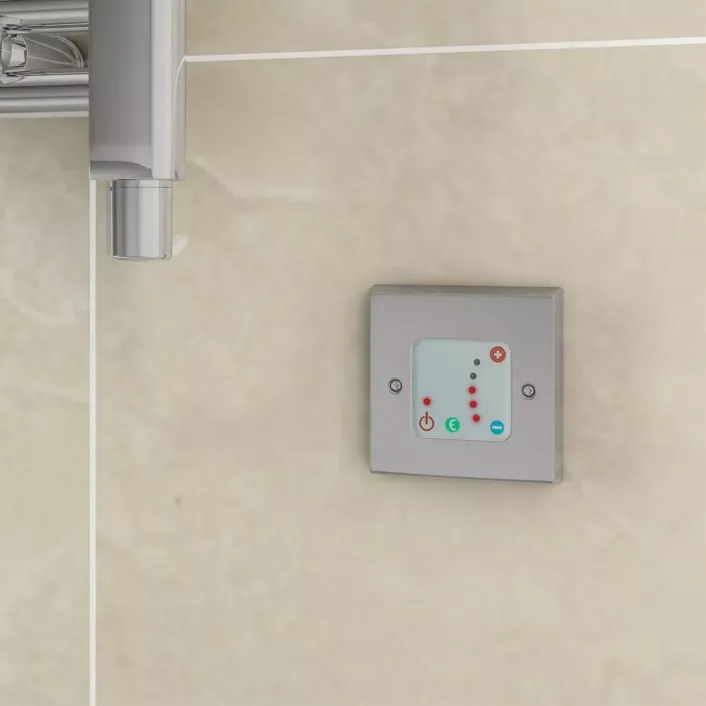 Eastbrook Crafton II Temperature Control Panel Chrome Effect