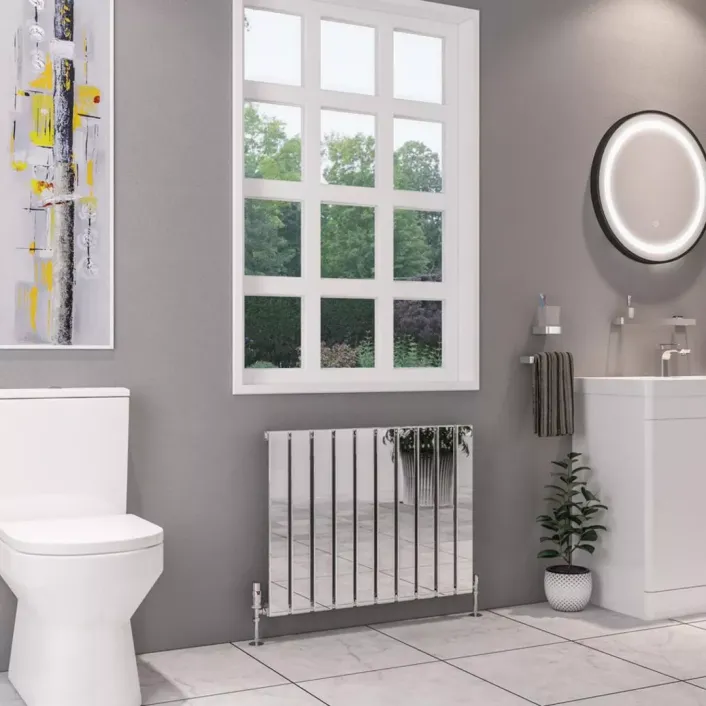 Eastbrook Deddington 600 x 790 Radiator Chrome