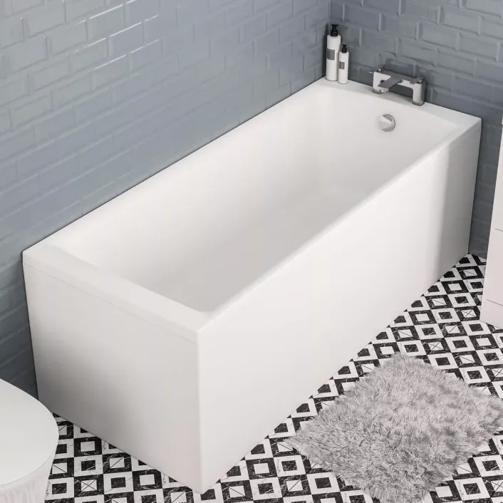 Eastbrook Beaufort 800x560mm End Panel Matt White