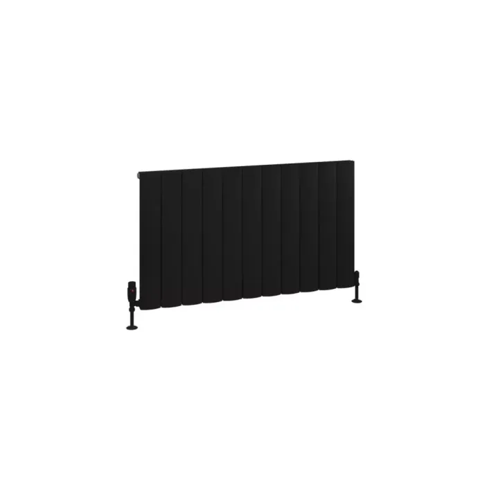 Eastbrook Tordino 600 x 1040 Aluminium Radiator Matt Black