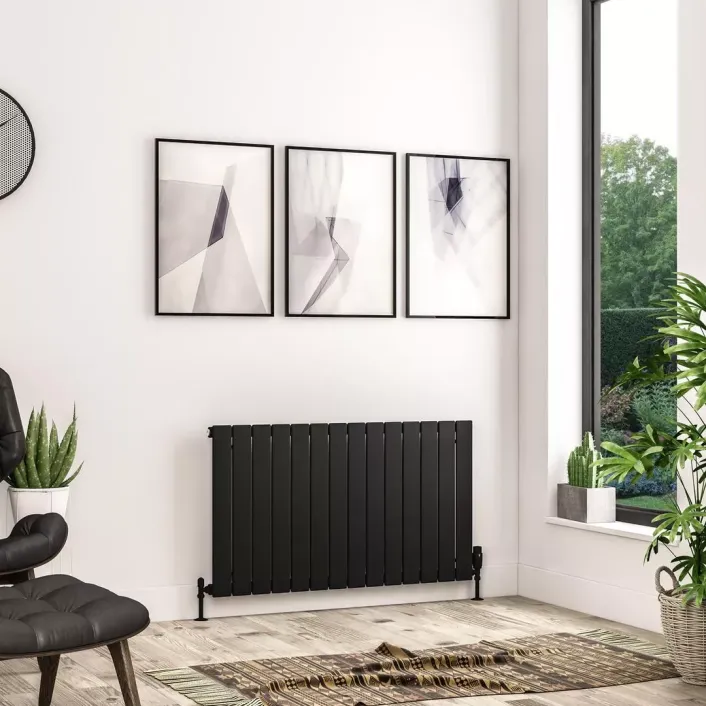 Eastbrook Addington II Radiator 600 x 1040 Type10 Matt Black