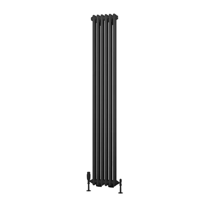 Eastbrook Rivassa 2 Column Rad. 1800x293mm Matt Anthracite