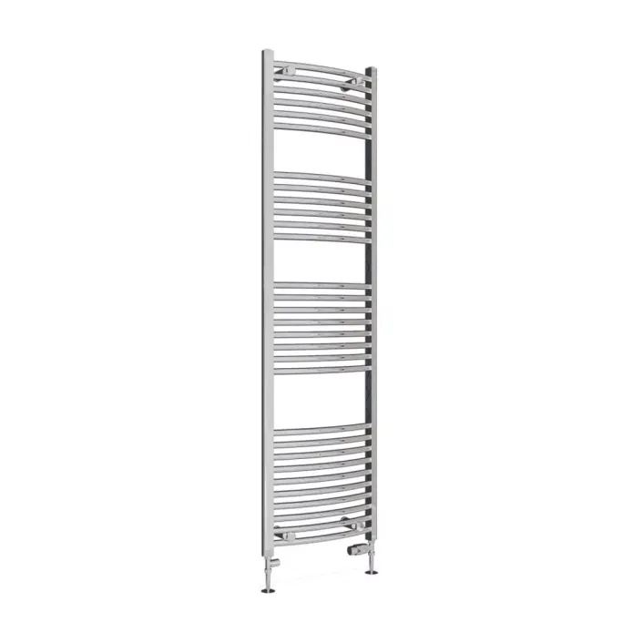 Eastbrook Wingrave Curved Multirail 1800 x 500 Chrome