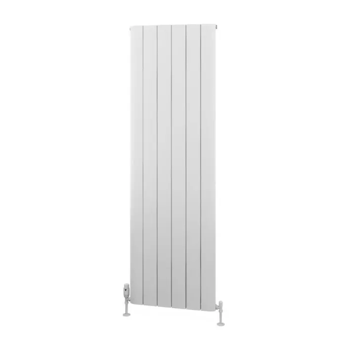 Eastbrook Withington 1800 x 565 Aluminium Radiator Matt White