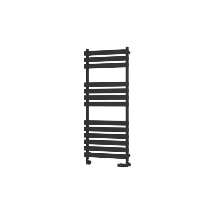 Eastbrook Tunstall 1200 x 500 Towel Rail Matt Black