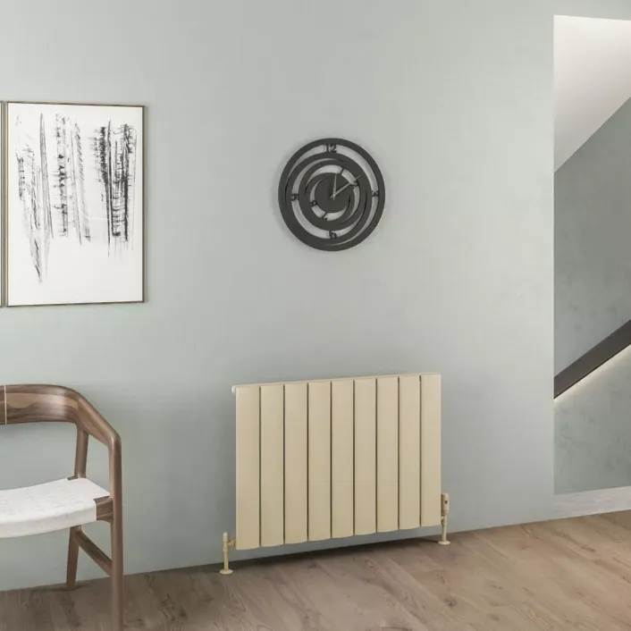 Eastbrook Malmesbury 600 x 850 Aluminium Radiator Matt Cappuccino