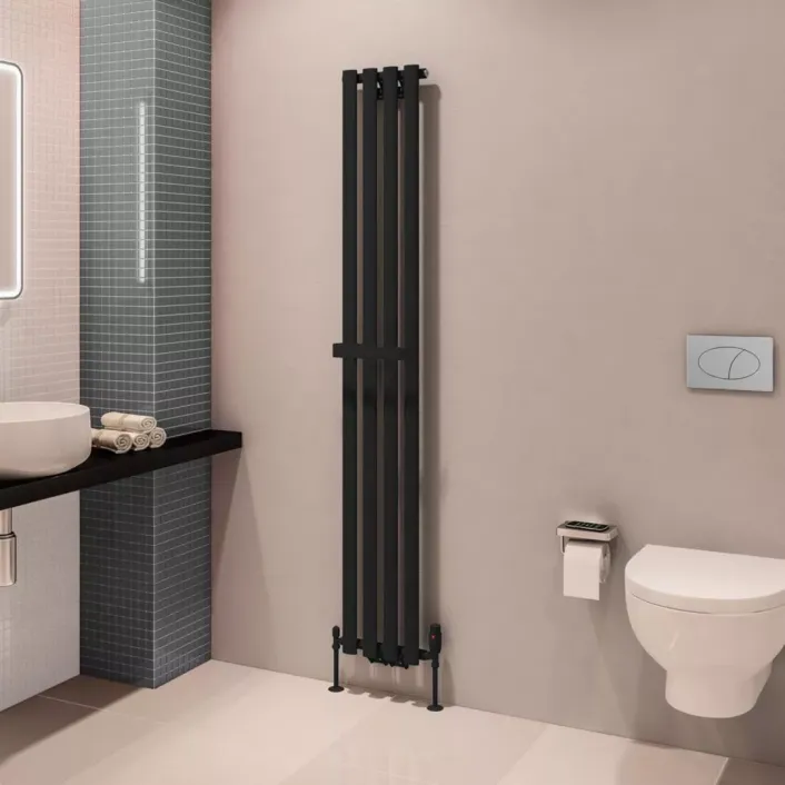 Eastbrook Tunstall V Towel Hanger 280mm Matt Black