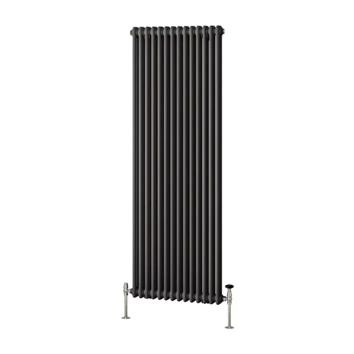 Eastbrook Imperia 2 Column Radiator 1800 x 650mm Matt Anthracite