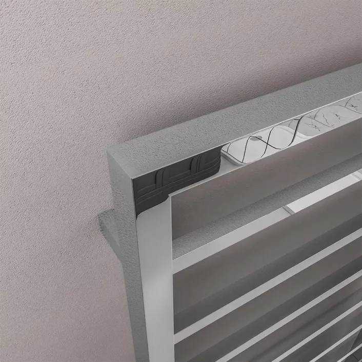 Eastbrook Ryton 800 x 500mm. Towel Rail Chrome