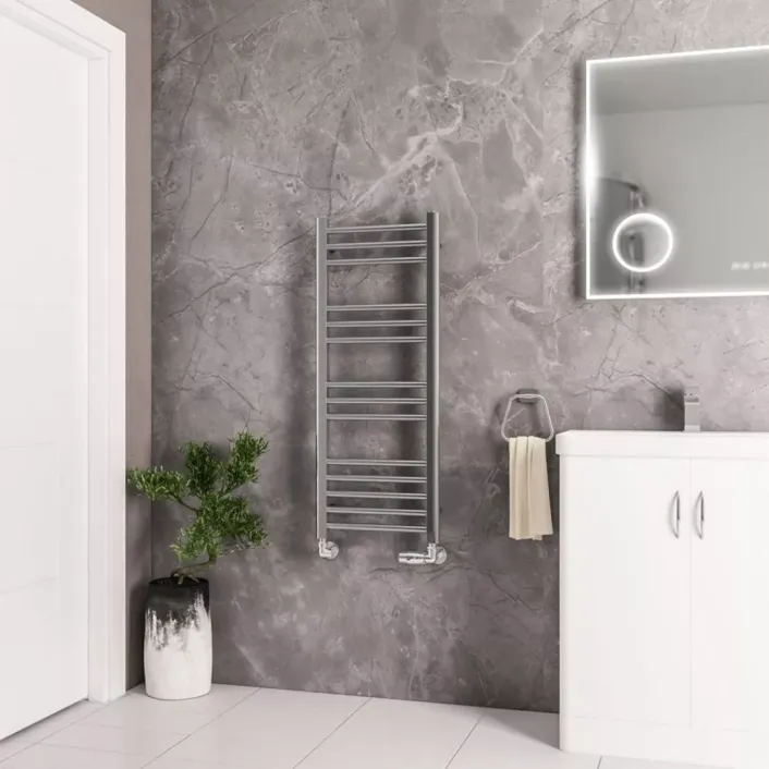 Eastbrook Wendover Straight Stainless Steel Multirail 1000 x 400 Mirror Polished