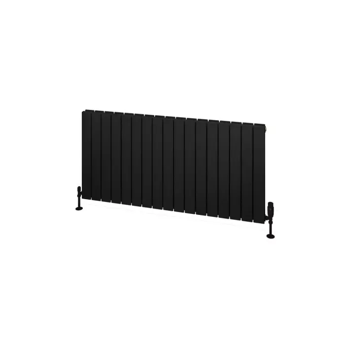 Eastbrook Addington II Radiator 600 x 1262 Type20 Matt Black