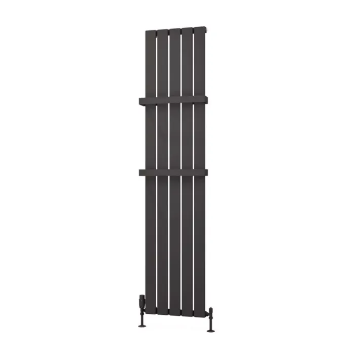 Eastbrook Deddington Vertical 390mm Towel Hanger Matt Anthracite