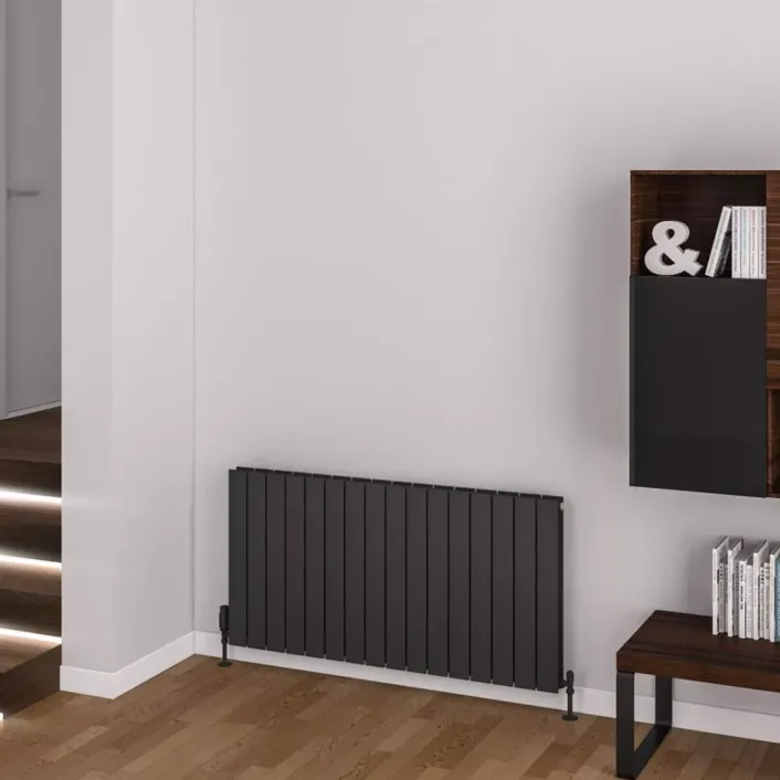 Eastbrook Addington Aluminium 600 x 1180 Radiator Type20 Matt Anthracite