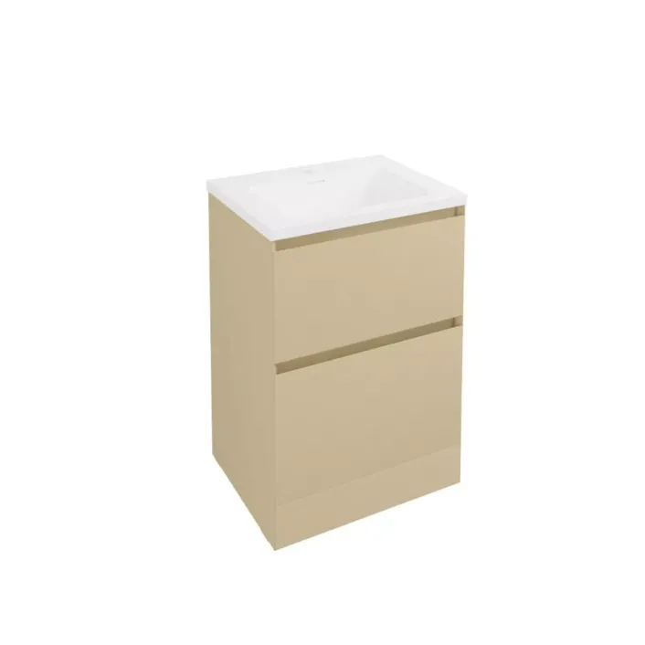 Eastbrook Badbury 60cm Floorstanding Drawer Vanity Unit - Sahara