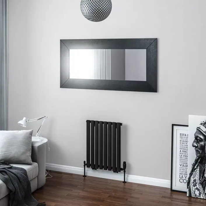 Eastbrook Tunstall 600 x 471 Radiator Matt Black