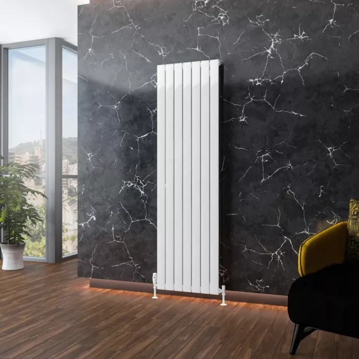 Eastbrook Addington Aluminium 1800 x 514 Radiator Type10 Gloss White