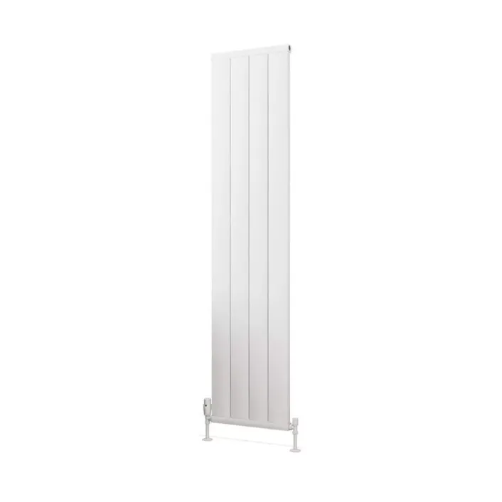 Eastbrook Kingswood Slimline 1800 x 410 Aluminium Radiator Matt White