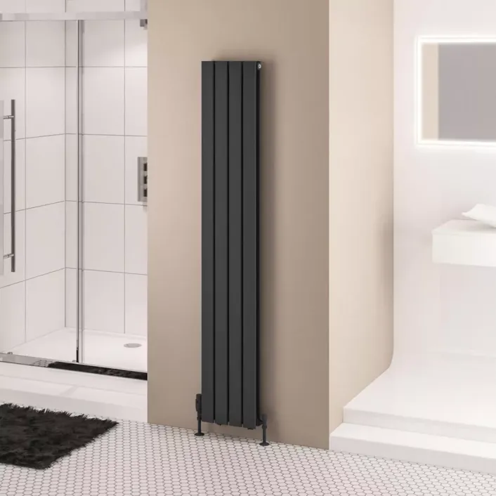 Eastbrook Warrington 1800 x 304 Radiator Type20 Matt Anthracite