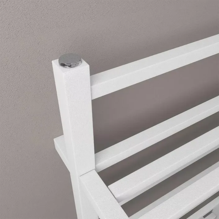 Eastbrook Launton Designer Towel Rail 1200x600mm Matt White