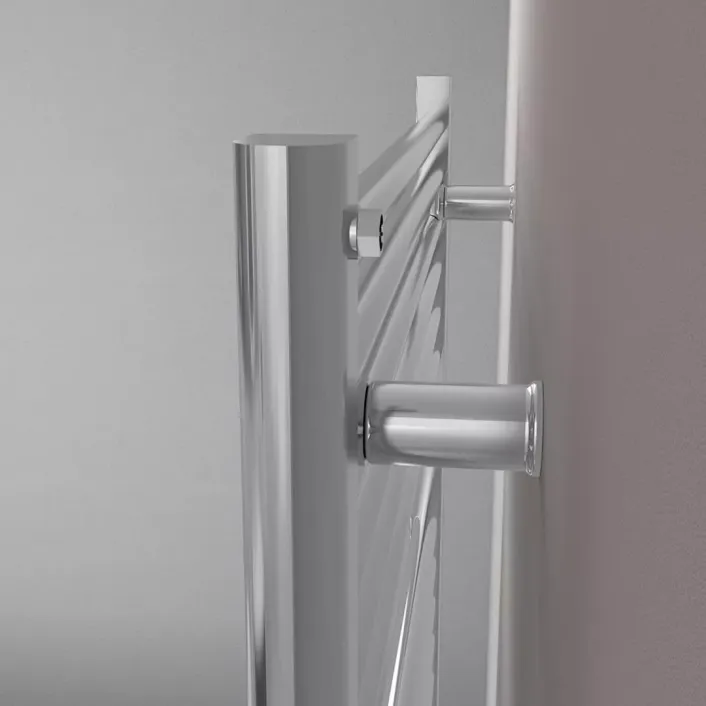 Eastbrook Biava Multirail HV Straight 688 x 450mm Chrome