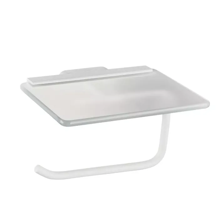 Eastbrook Asti Toilet Roll Holder - Matt White