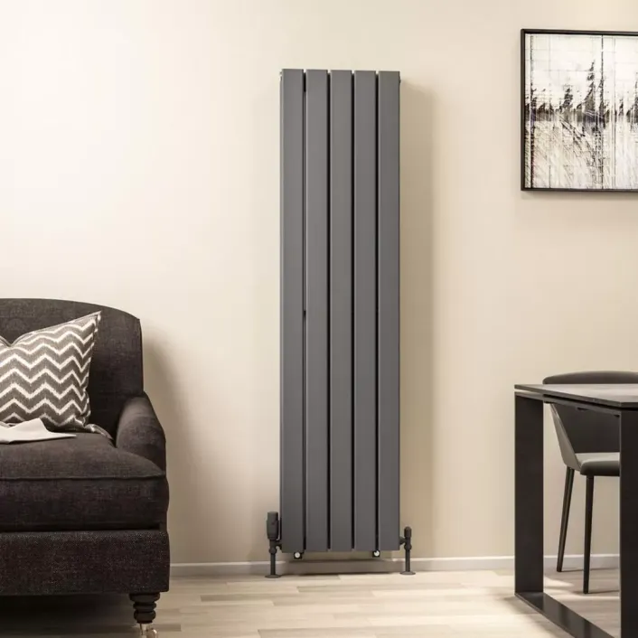 Eastbrook Warrington 1500 x 380 Radiator Type20 Matt Anthracite