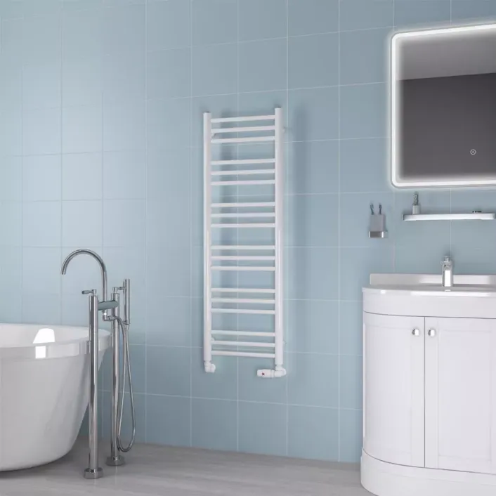 Eastbrook Biava Round 1200x400 Gloss White