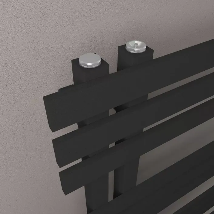 Eastbrook Hurley 1000 x 500 Towel Rail Matt Black