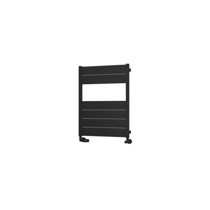 Eastbrook Kingswood Slimline 820 x 600 Aluminium Towel Rail Matt Black