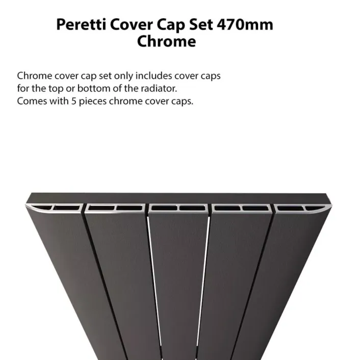 Eastbrook Peretti Cover Cap Set 470mm Chrome