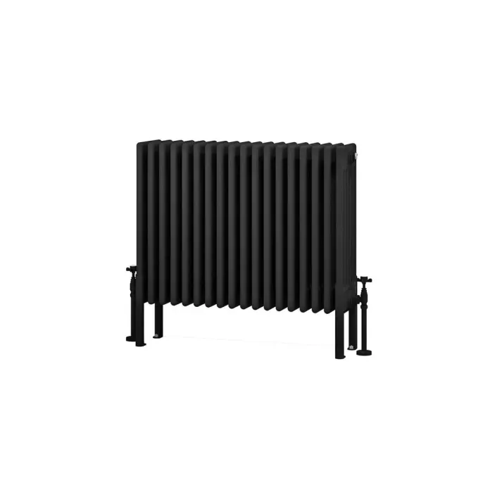 Eastbrook Imperia 6 Column Radiator 600 x 830mm Matt Black