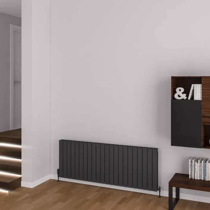 Eastbrook Addington Aluminium 600 x 1624 Radiator Type20 Matt Anthracite