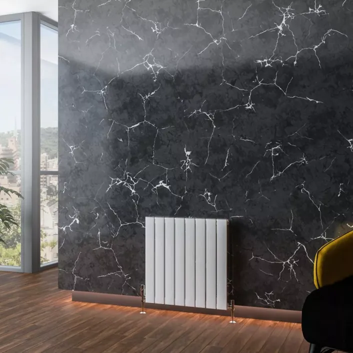 Eastbrook Addington Aluminium 600 x 588 Radiator Type10 Gloss White