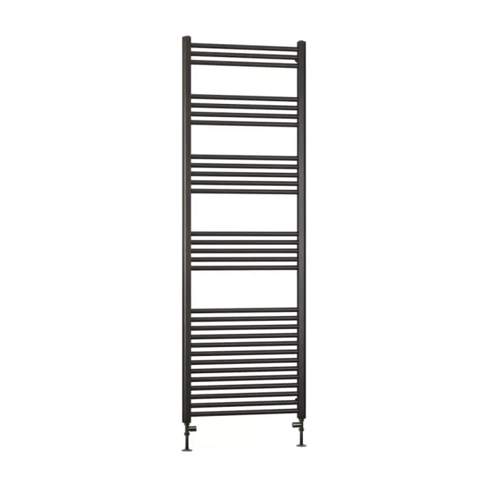 Eastbrook Wendover Straight Multirail 1800 x 600 Brushed Gunmetal