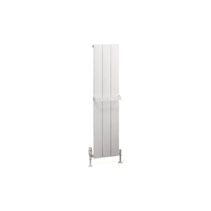 Eastbrook Charlton 1200 x 280 Aluminium Radiator Matt White
