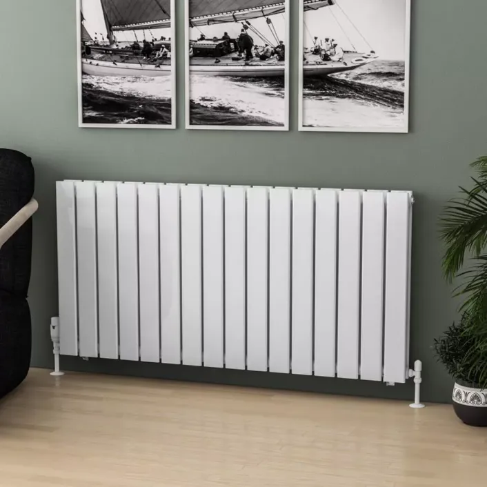 Eastbrook Warrington 600 x 1216 Radiator Type20 Gloss White