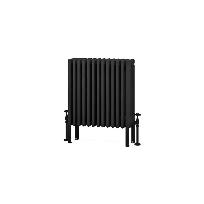 Eastbrook Imperia 6 Column Radiator 600 x 605mm Matt Black