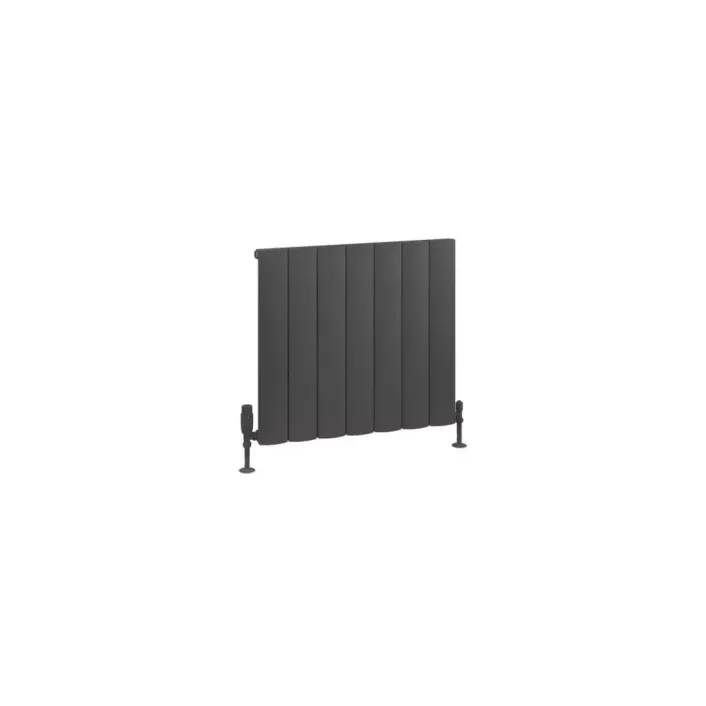 Eastbrook Tordino 600 x 660 Aluminium Radiator Matt Anthracite