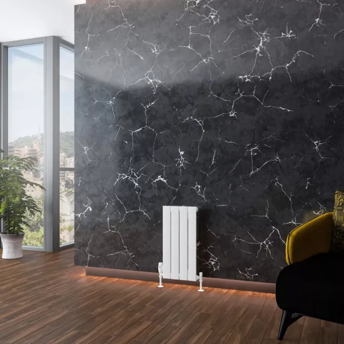 Eastbrook Addington Aluminium 600 x 292 Radiator Type10 Gloss White