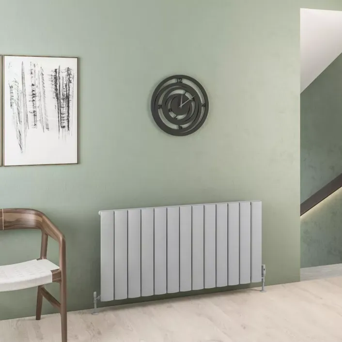 Eastbrook Malmesbury 600 x 1230 Aluminium Radiator Matt Grey