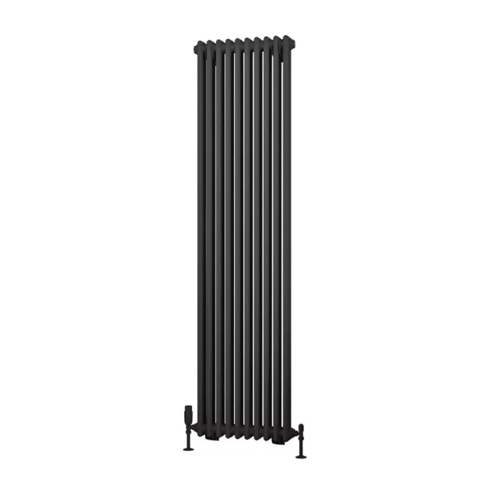 Eastbrook Rivassa 2 Column Rad. 1800x473mm Matt Anthracite