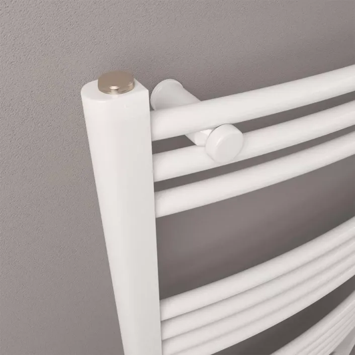 Eastbrook Wendover Curved Multirail 1200 x 600 Gloss White
