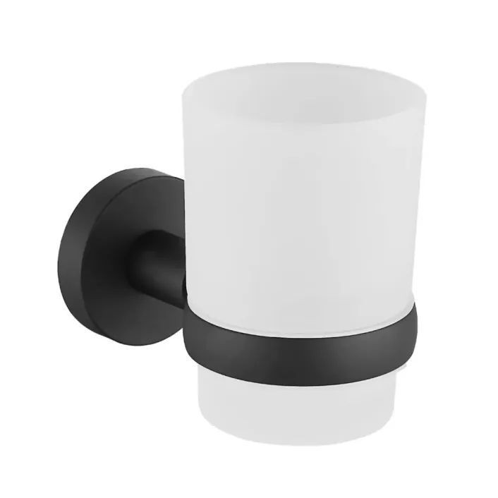 Eastbrook Genoa Tumbler Holder - Matt Black