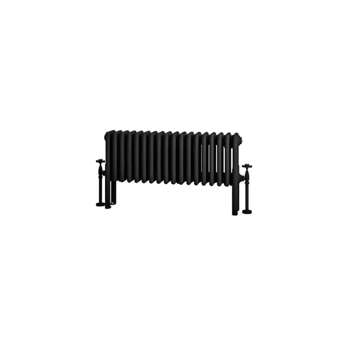 Eastbrook Imperia 4 Column Radiator 300 x 830mm Matt Black