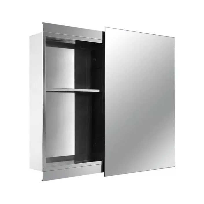 Eastbrook Cabinet Mirror 460 x 120 x 660 - Chrome