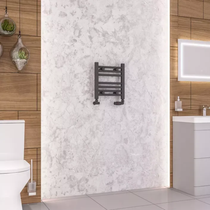Eastbrook Wendover Straight Multirail 360 x 400 Matt Anthracite